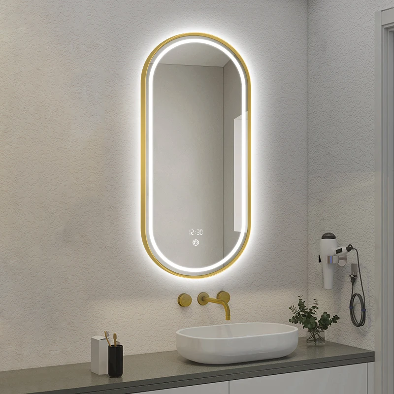 

Elegant Full Body Wall Mirrors Bathroom Light Light nordicc House Mirror Irregular Modern Espejo made decoration Pared Decor