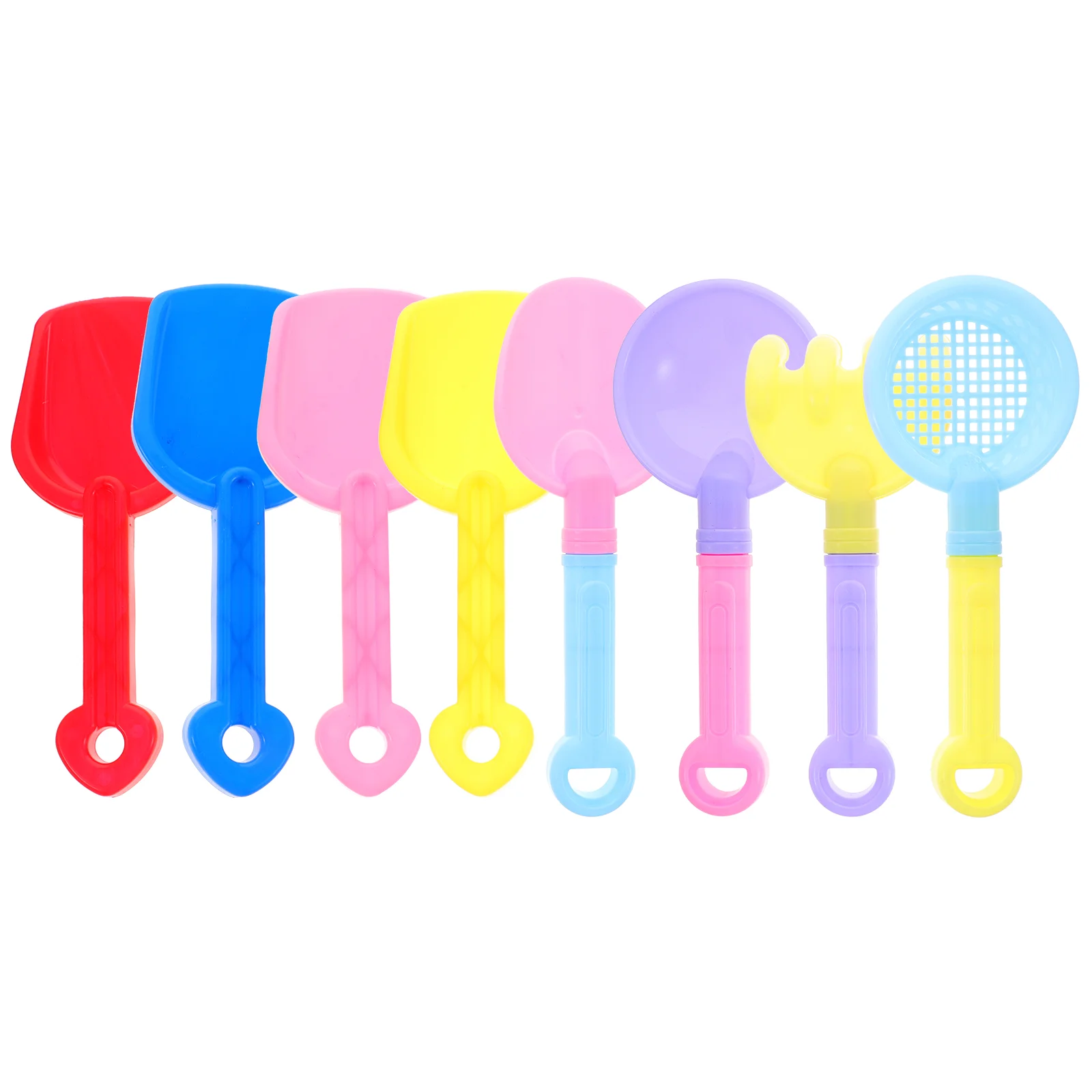 8 шт. детские лопаты для копания снега цветной песок пляжные игрушки