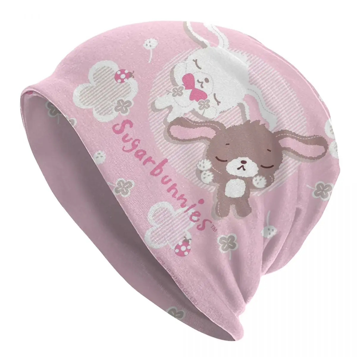 

Осенне-зимняя вязаная шапка-бини