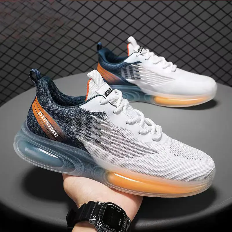 Men's Breathable Comfortable Casual Sneakers Adult Teenagers Outdoor Running Shoes Walking Shoes School Sports Shoes 39-44