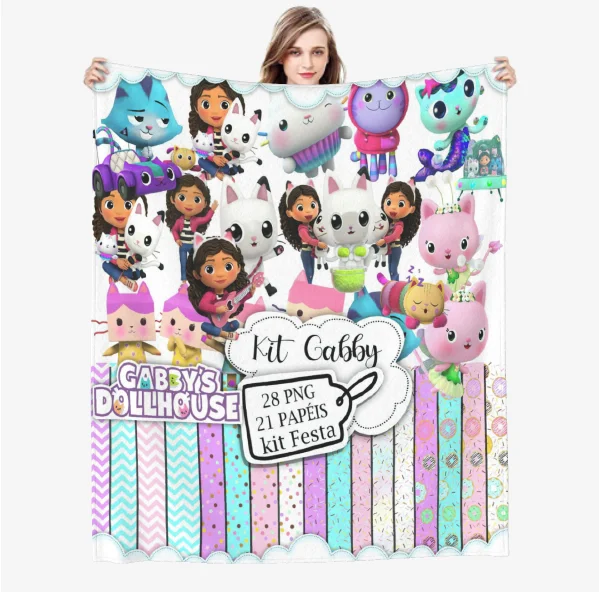 

Мягкое фланелевое одеяло для кукольного домика, для детей и взрослых