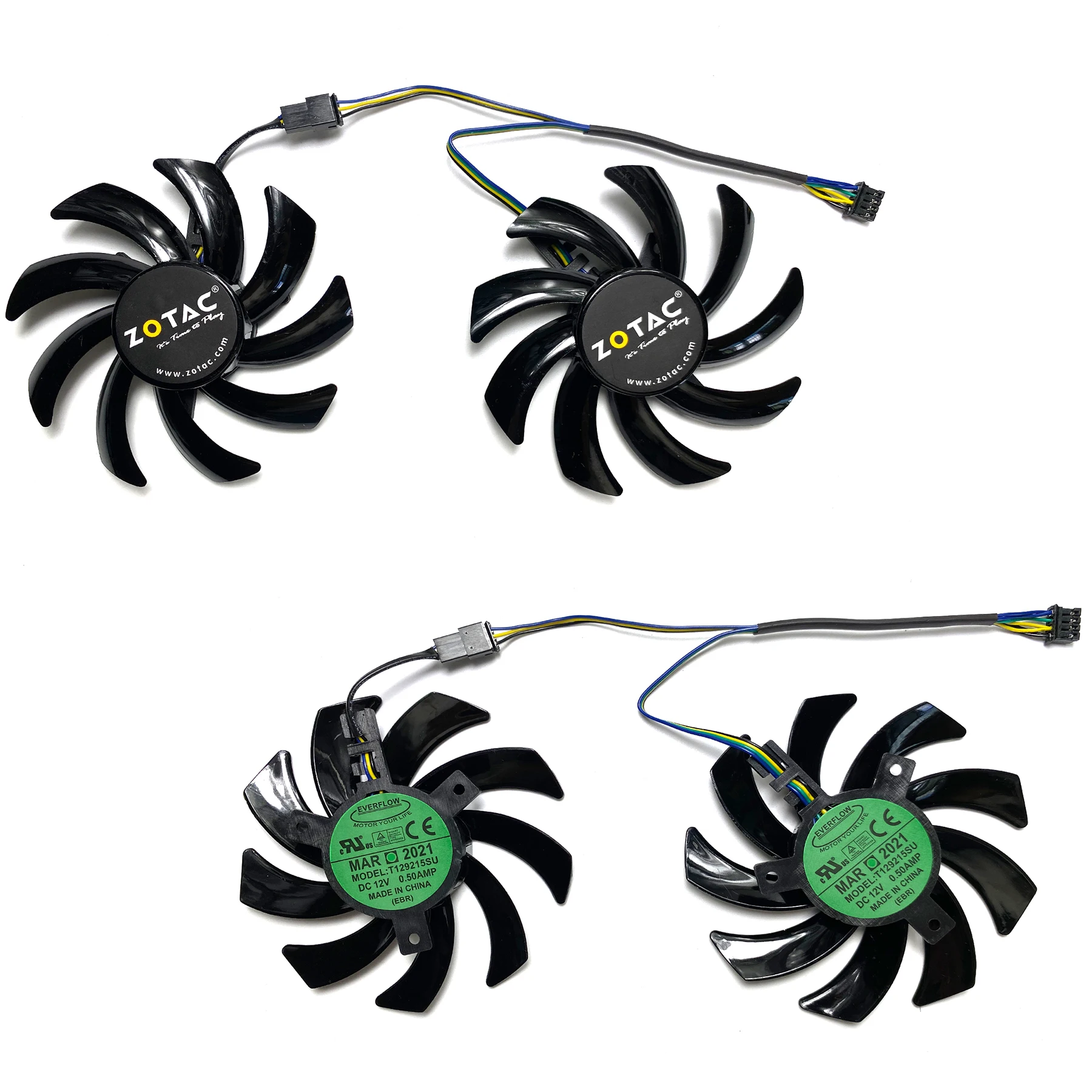 Новый вентилятор для замены графической карты ZOTAC GeForce GTX760 770 AMP