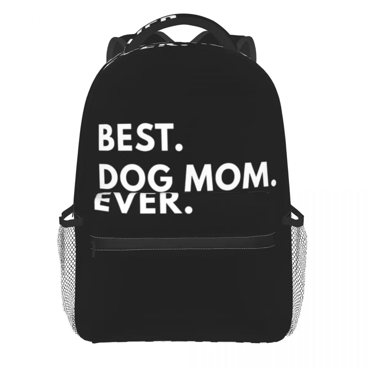 

Рюкзак для путешествий Best Dog Mom, модные дизайнерские мягкие школьные ранцы для девочек, подарок на день матери