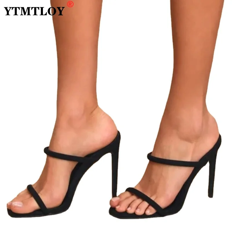 

Женские босоножки на шпильке, туфли с ремешком на щиколотке, Размеры 35-43