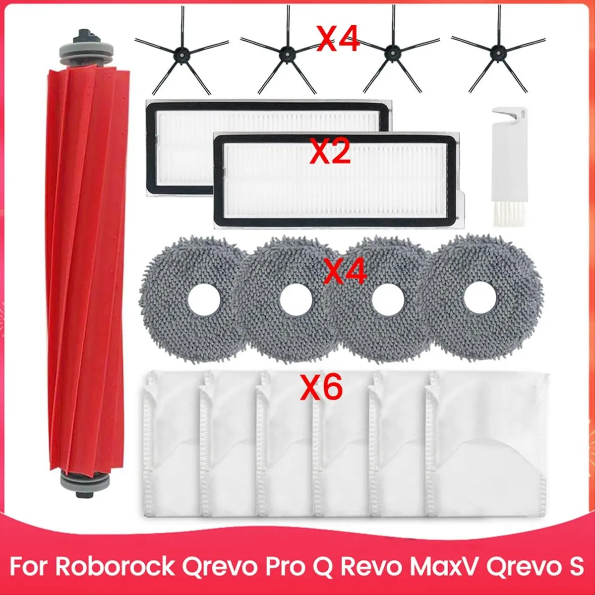 Фото Запасные части ABGU для робота-пылесоса Qrevo Pro, Q Maxv, Qrevo S. Аксессуары. №2