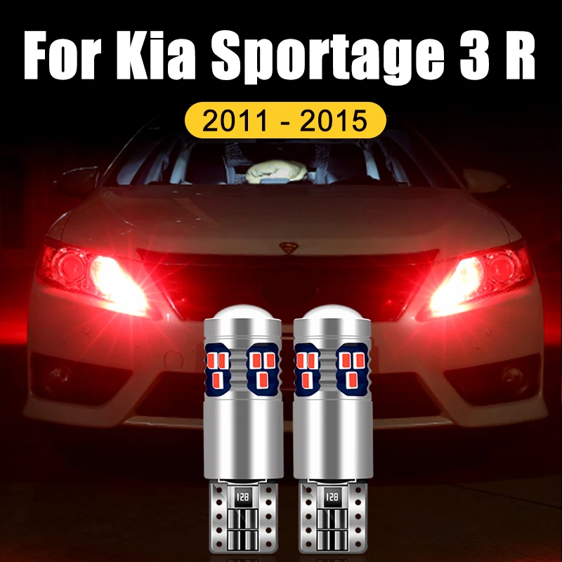 

For Kia Sportage 3 R 2011 2012 2013 2014 2015 2PCS No Error T10 W5W LED Car Clearance Lights Parking Lamps Bulbs Accessories