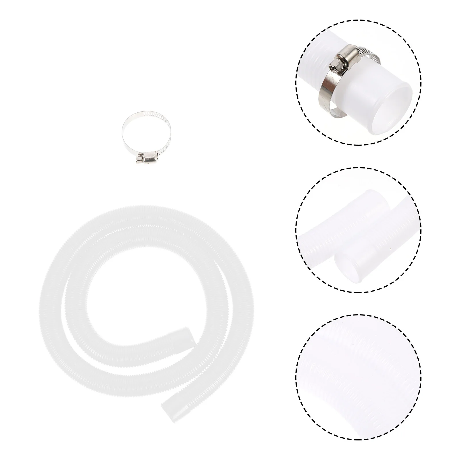 

3 Sets Pool Replacement Tube Pump Filter Pipe Water Hose Accessories Supplies Accessory Lip Stain