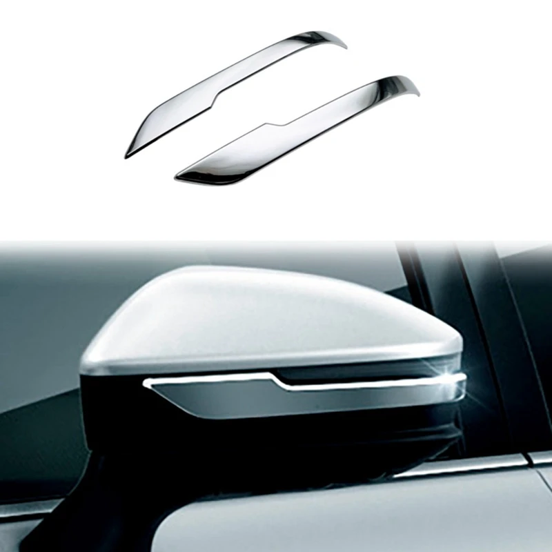 

For Toyota Prius 60 Series 2023 Rearview Side Mirror Cover Cap Trim Exterior Accessories - ABS Silver