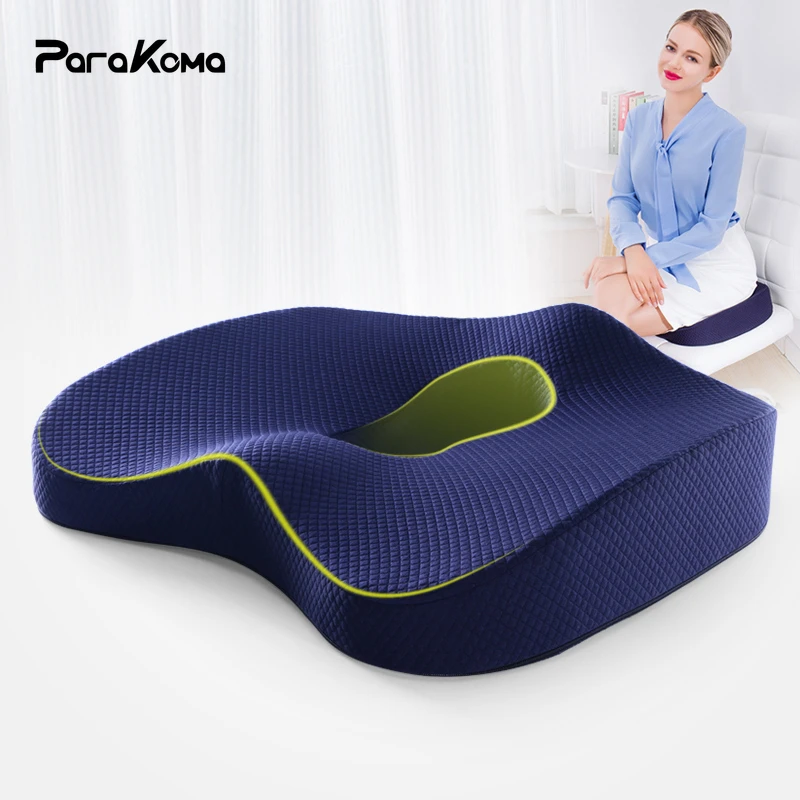 Ортопедическая подушка на сиденье из пены с эффектом памяти | Дом и сад