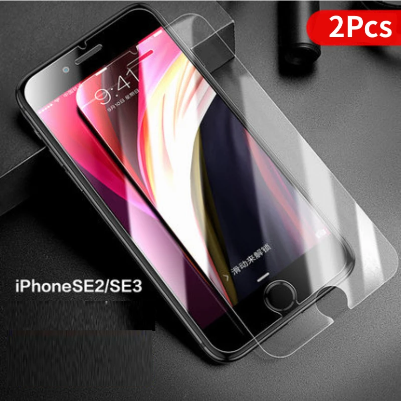 Протектор экрана SmartDevil для iPhone SE3 2022 HD закаленное стекло X SE 7 8 Передняя пленка с