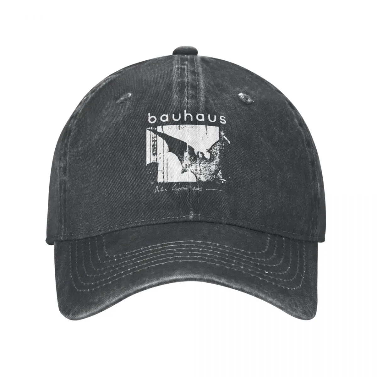 

Bauhaus Bela Lugosi's Dead Baseball Caps Distressed Denim Washed Punk Snapback Cap Unisex Outdoor Activities Adjustable Caps Hat