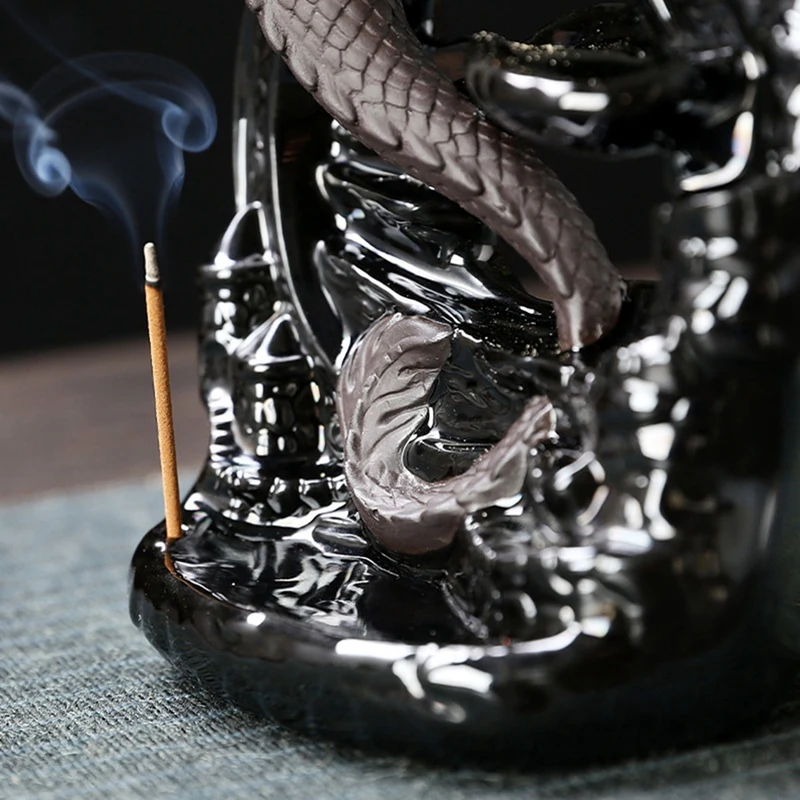 Подставка для благовоний в виде дракона водопада