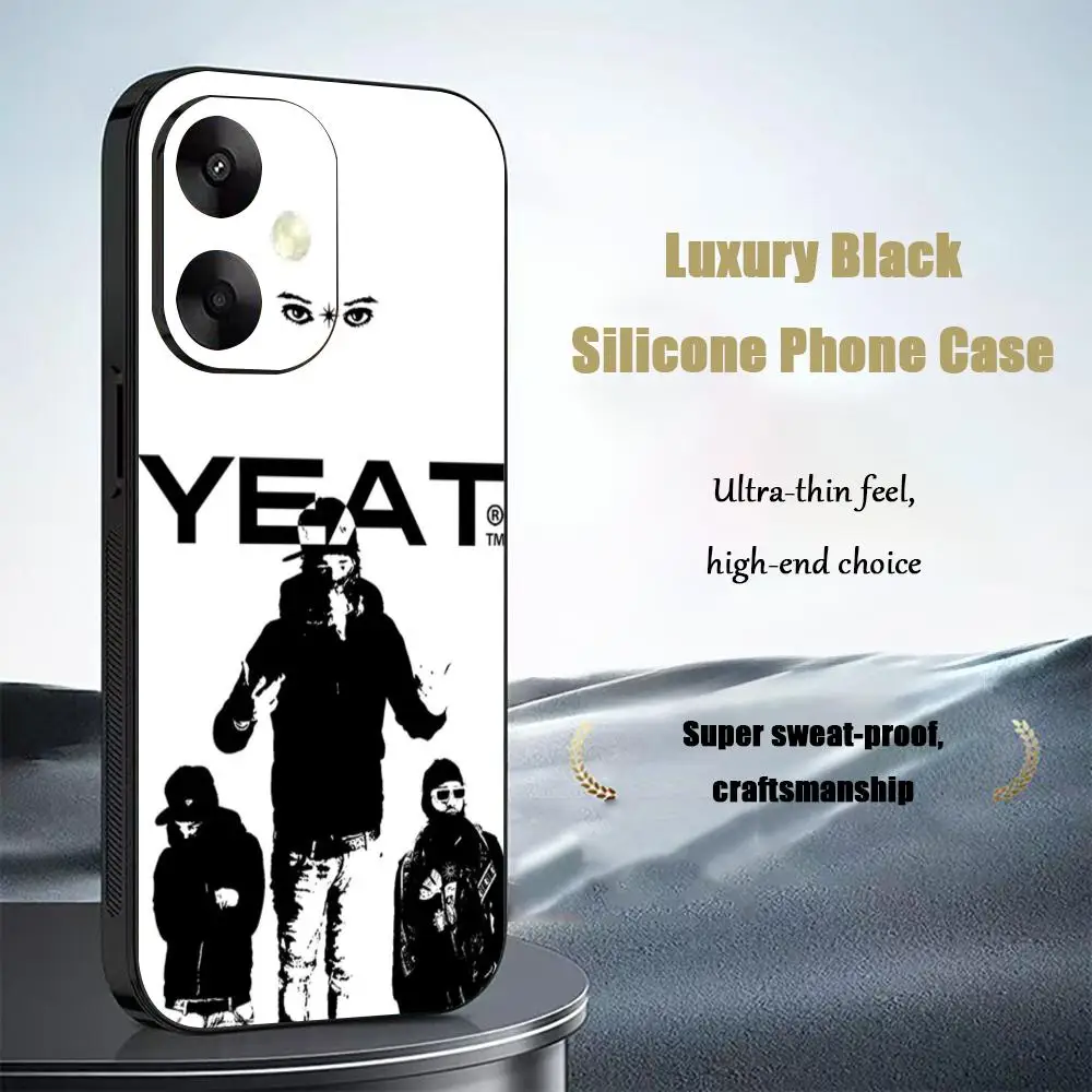 Фото Чехол для телефона Yeat Rapper AfterLyfe для Xiaomi Redmi 14C 13C 12C Note 15 14 13 12 11 Pro Plus S, мягкий черный чехол для телефона №3