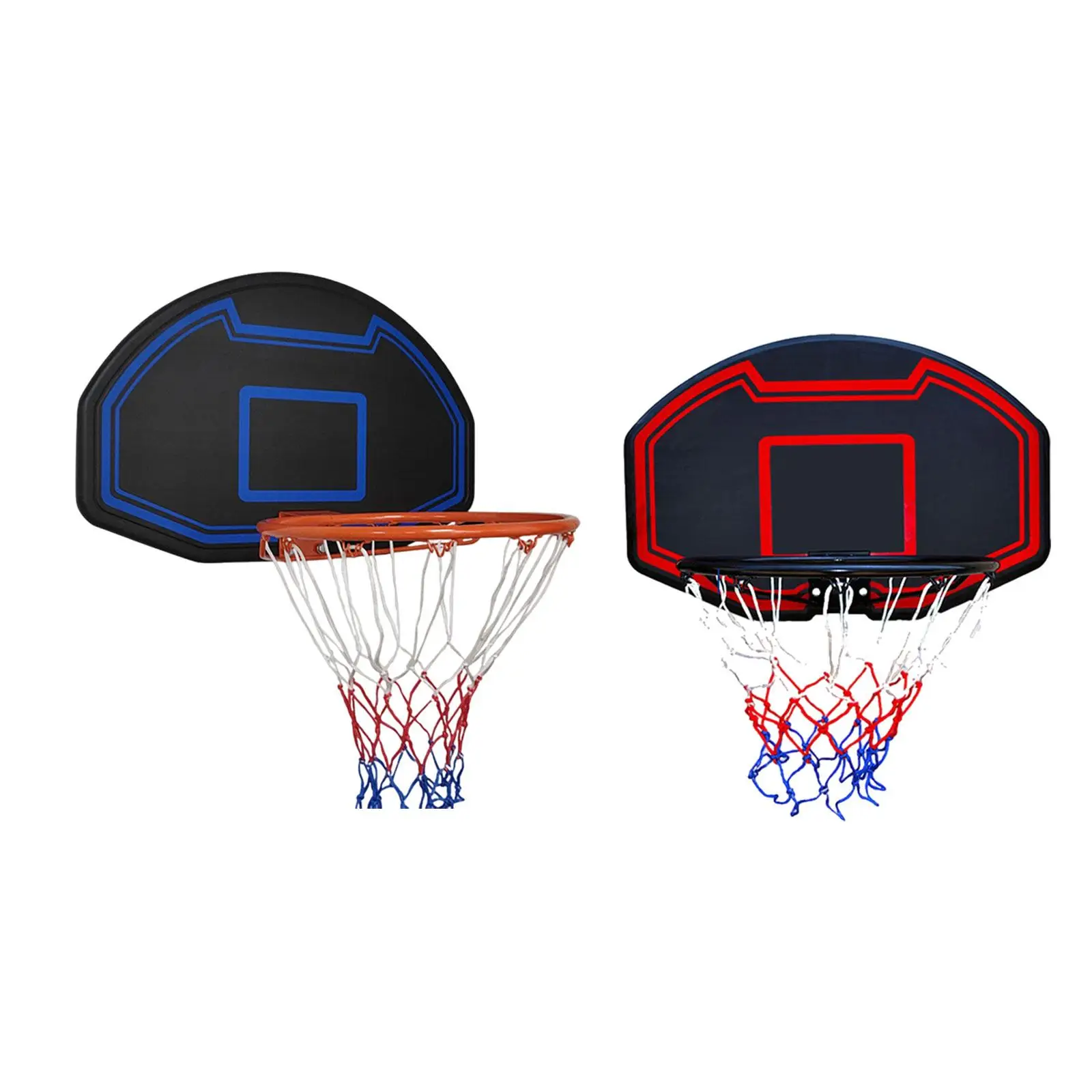 Basketball Hoop Games Replacement Backboard Goal for Boys Girls Backyard Dunking Outside Outdoor Sports
