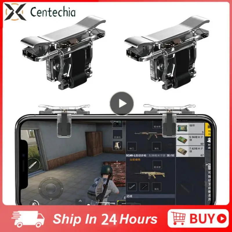 

Gaming Trigger for Mobile Phone PUBG L1R1 Shooter Controller Game Fire Button Aim Key for PUBG Knives Out Rules of Survival