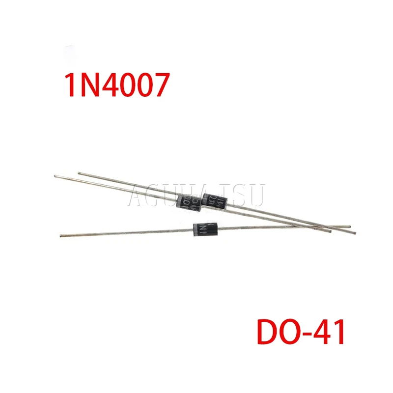 100 шт./партия 1N4007 IN4007 4007 1A 1000V DO-41