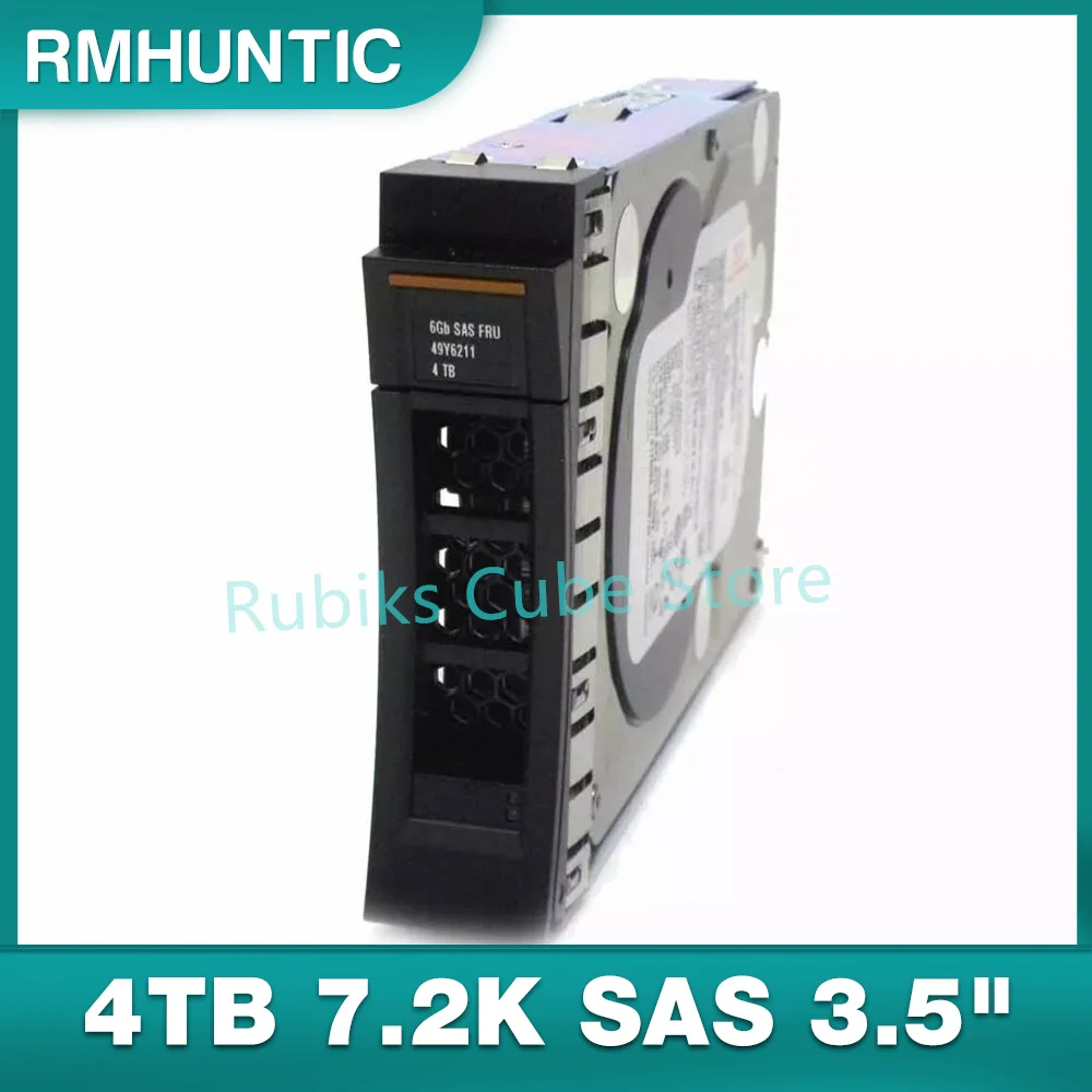 Для жесткого диска IBM X3650 M4 4TB 7 2 K SAS 3 5 &quot6Gb 49Y6212 49Y6211 49Y6210