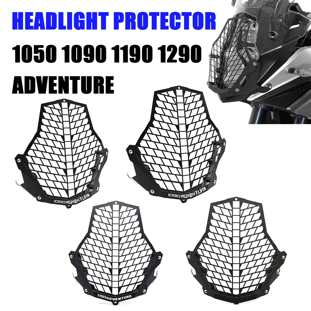 

Motorcycle Headlight bracket Head Light Guard Protector Cover Protection Grill For Adventure 1050 1090 1190 1290 Super Adventure