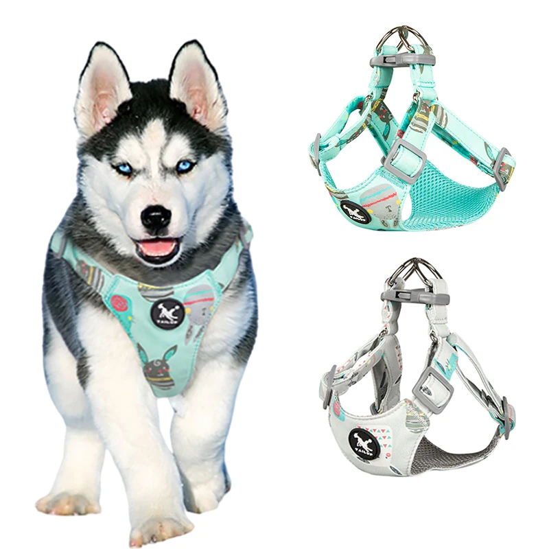 

Vest Dog Harness Leash Set Adjustable Pet Harness Lead Walking for Small Medium Dogs Cats French Bulldog Chihuahua Chest Strap
