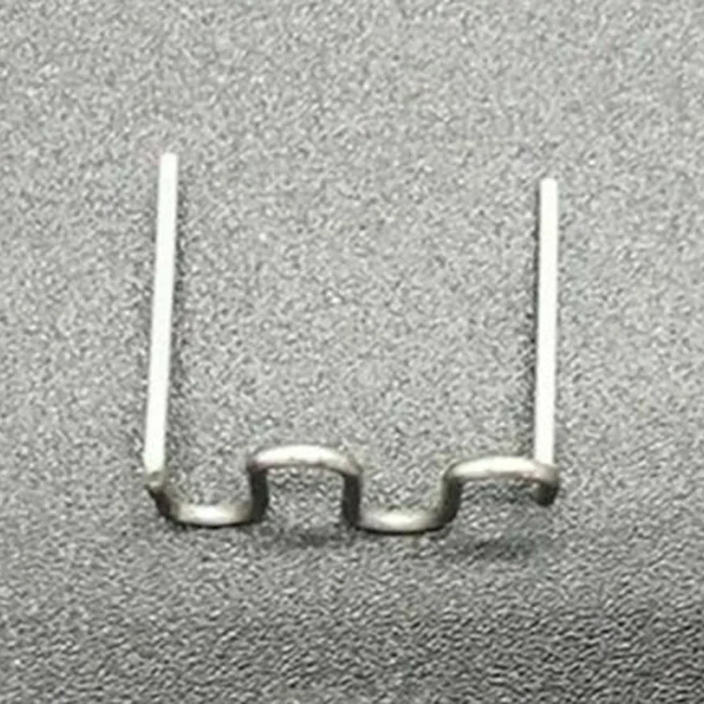 Удобное удаление 500 шт. волнистые горячие скобы прочный материал диаметр 0 8 мм