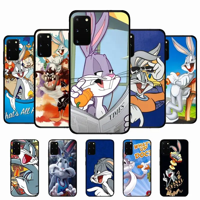 

Cute rabbit Phone Case for Samsung S10 21 20 9 8 plus lite S20 UlTRA 7edge