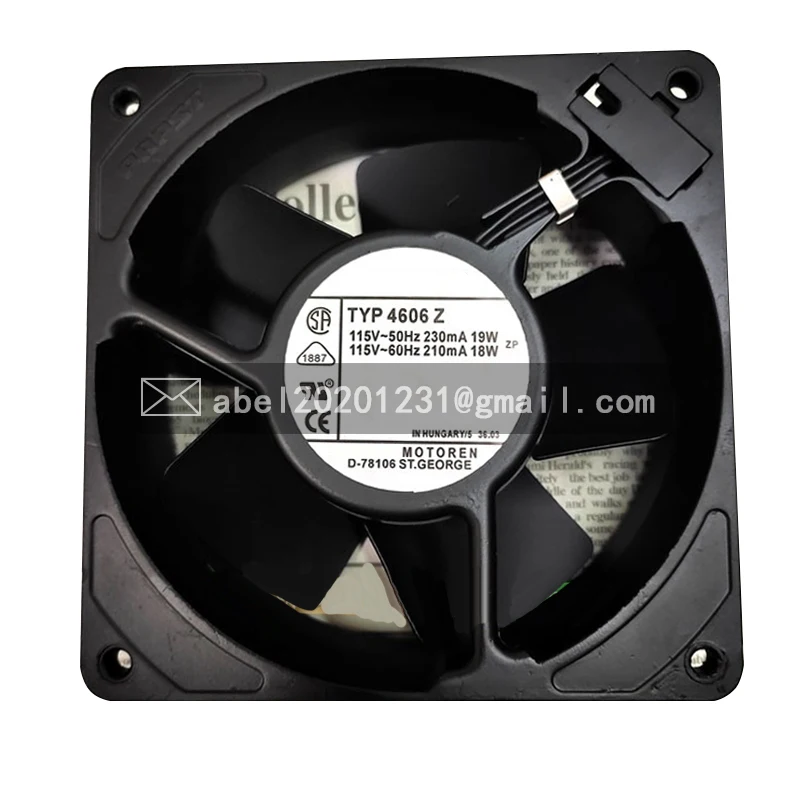 Совершенно новый оригинальный тип 4606Z 4606 Z AC 115V вентилятор охлаждения 12038 12 см 120*120*38 мм