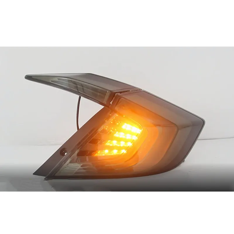 Светодиодный ные автомобильные задние фонари для Honda Civic 2016-UP противотуманные