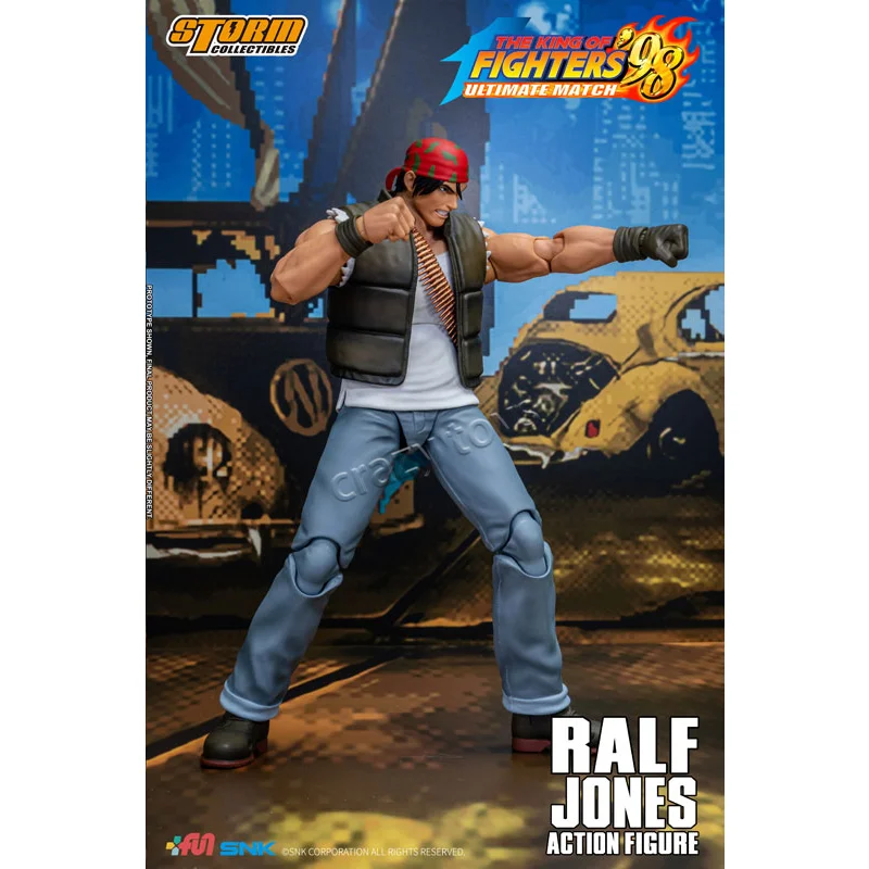 Фото Оригинальные фигурки Storm Toys The King of Fighters '98 Ultimate Match Ralf Jones в наличии, коллекционные модели игрушек №1