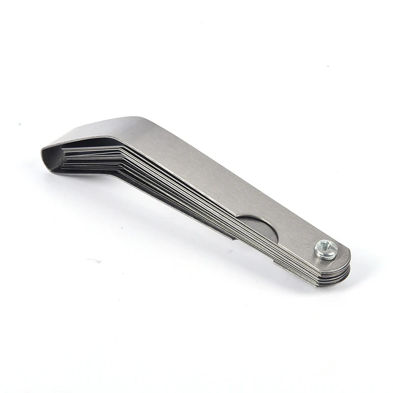 1 Набор для 16 лезвий щуп от 0 05 до мм Толщина изогнутый зазор из нержавеющей стали