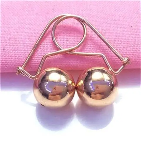 Женские украшения из чистого русского 585 фиолетового золота блестящие новые