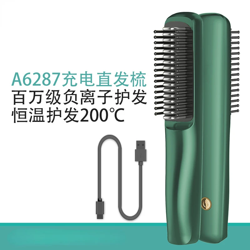 

Portable Wireless Negative Ion Hair Straightener Wholesale USB Charging 200°CHair Straightener Hair Dryer Hair Tools CurlingIron