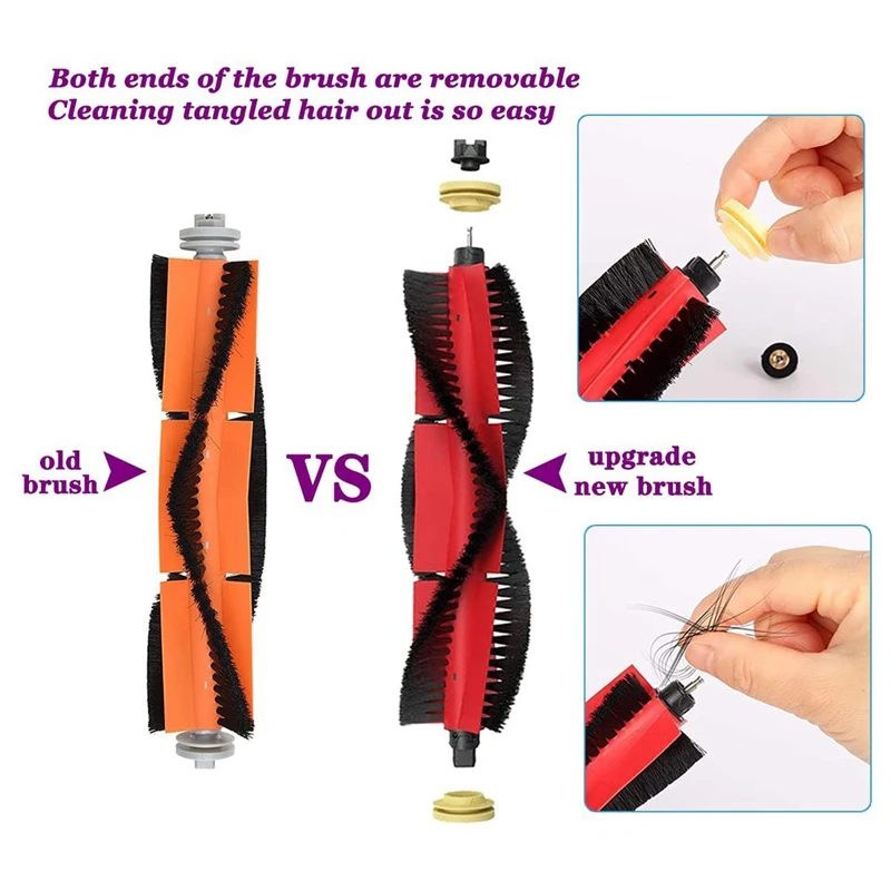 Accessories Spare Parts Kit For Xiaomi Roborock S5 Max S6 Maxs6 Pure Maxv S50 S51 S55 S60 S65 Vacuum Cleaner