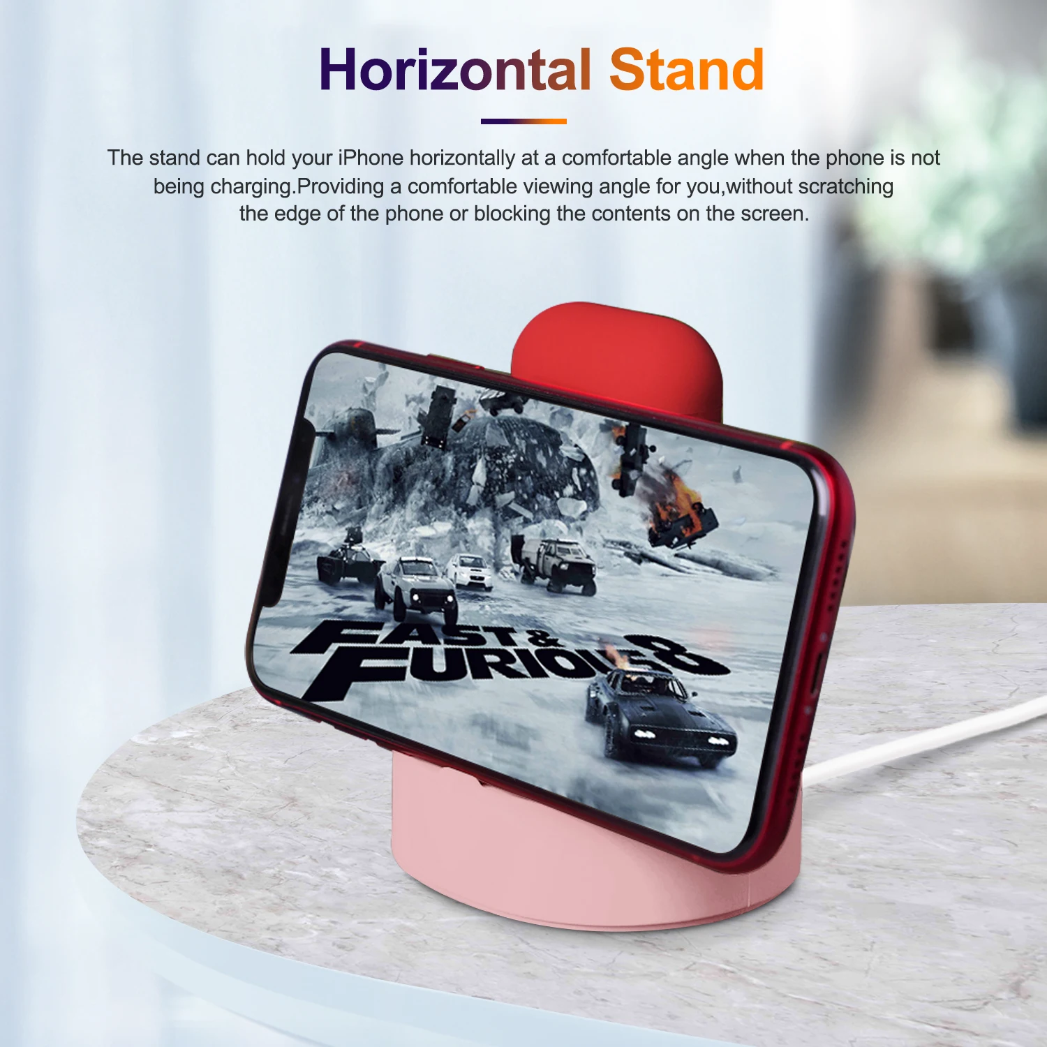 Charge Stand Holder Dock Station for Apple Watch Series 7 6 5 4 Charging Silicone Bracket Base Smart Accessories 38 40 42 44 mm