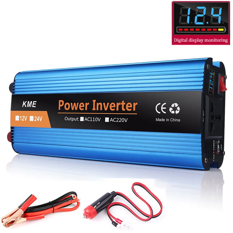 

Автомобильный инвертор 12 В 220 В чистый синус 2600 Вт 500 Вт автомобильный инвертор с чистой синусоидой Инвертор напряжения 12 В постоянного тока ...