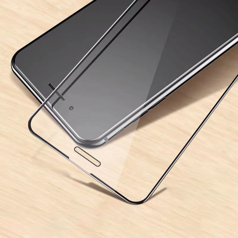 3Pcs Full Cover Protective Glass On For iPhone 15 14 13 12 Mini 11 Pro Xs Max X XR 7 8 6 6S Plus Tempered Screen Protector Glass