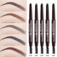 5 colors eyebrow pencil waterproof eye brow tatoo pencil long lasting eyebrow marker pen for eyebrows makeup cosmetic tools