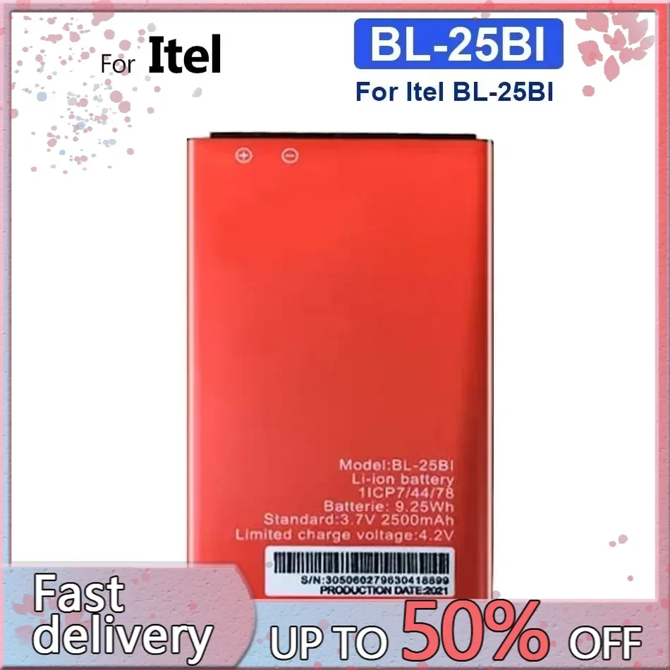 Аккумулятор мобильного телефона для ITEL BL-21BI BL-20HI BL-24EI BL-25BI
