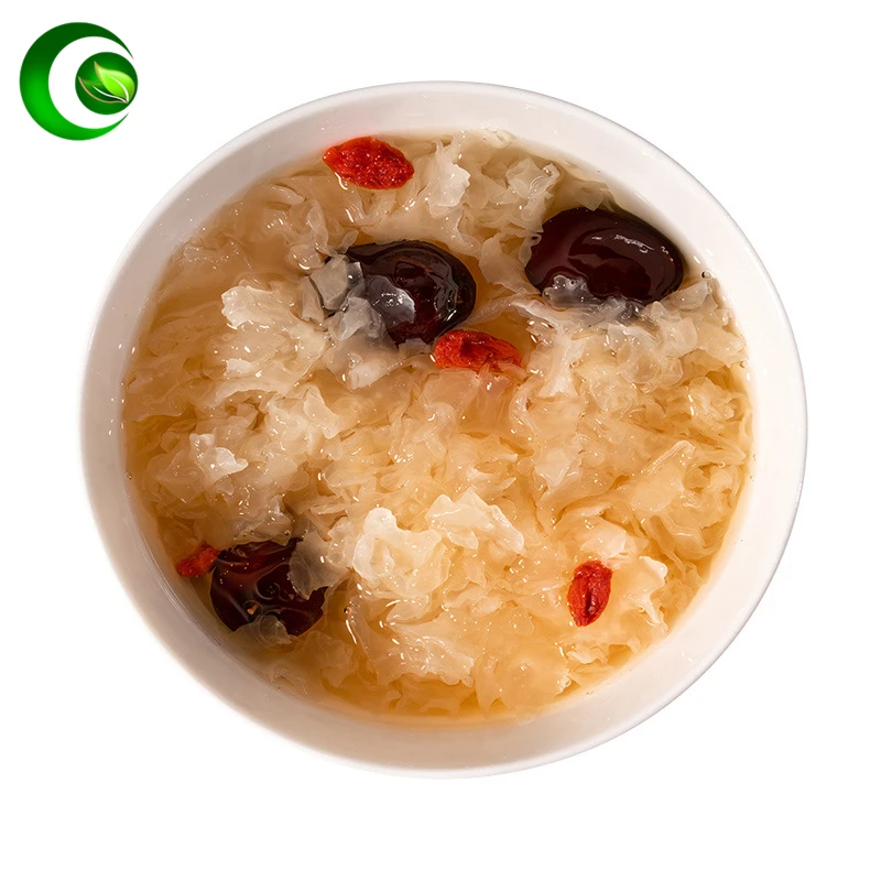 

Суп с белым грибом и лотосом, красные даты, лилия, Волчья ягода, каменный сахар, комбинированные ингредиенты Longan, сухой порошок