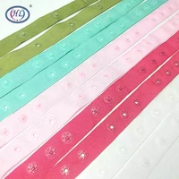 hl 18mm 1 meterlot nylon with buttons belt for kids clothes bags quilt sewing accessories