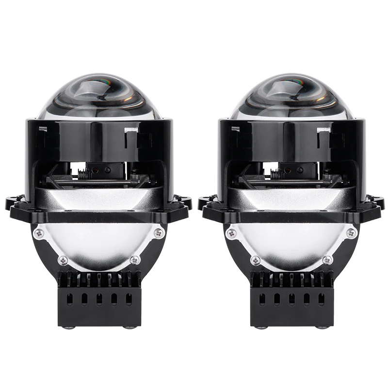 

3,0 дюйма 160 Вт Bi-LED 6 шт. + 3 шт. двойной отражатель чаши объектива проектора для Hella 3R G5 45000LM автомобильная фара модернизированная Halo Light 6000K