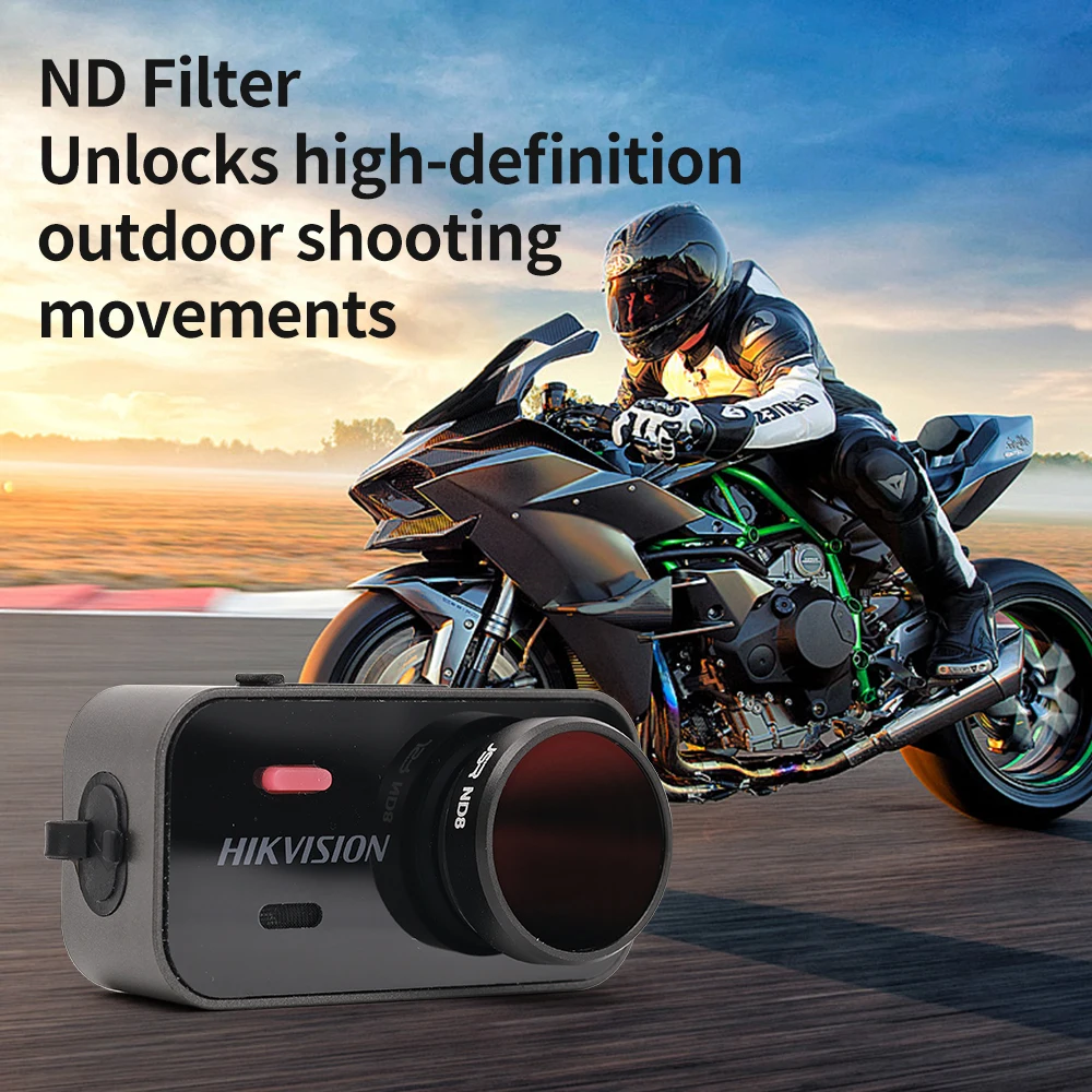 Фото Подходит для фильтра Hikvision D2, поляризационного CPL-фильтра, ND-фильтра, антибликовых аксессуаров для видеорегистраторов. №1