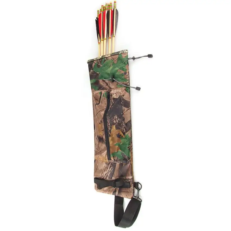 

Bow Quiver Holder Pocket Carrying Bag Portable Shoulder Hanging Bow Storage Pouch Outdoor Shooting Hunting Accessory