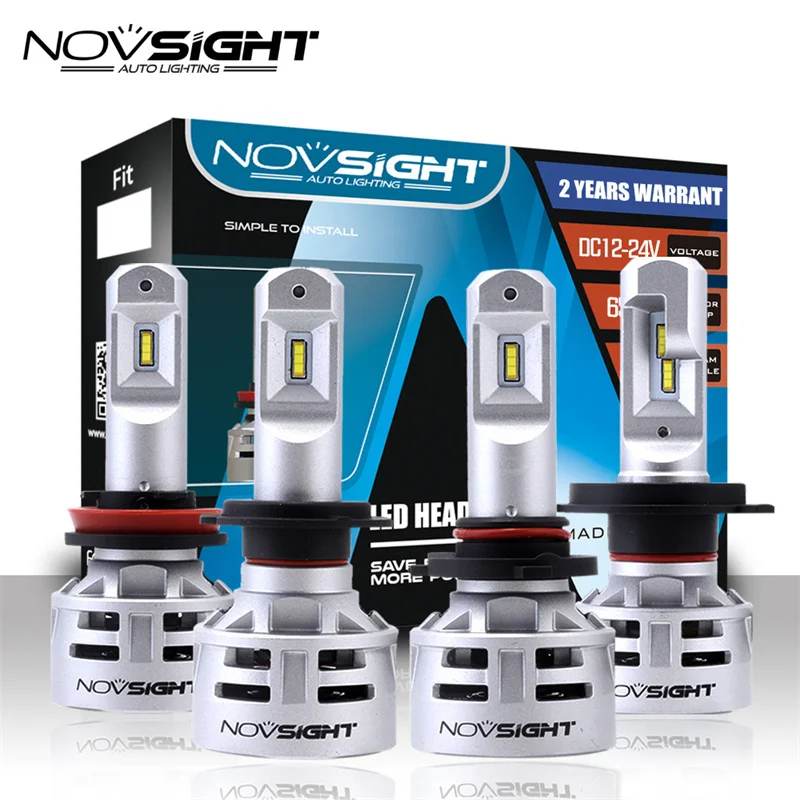 

Car LED Headlight Bulbs 60W 10000LM Automobile Headlamp Fog Lights 12V 24V H7 LED H4 led H11 HB3 9005 HB4 9006 D45