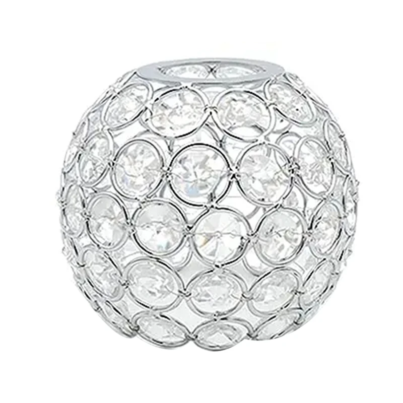 Хрустальный абажур для ворот Круглый с отверстиями теней наружный светильник