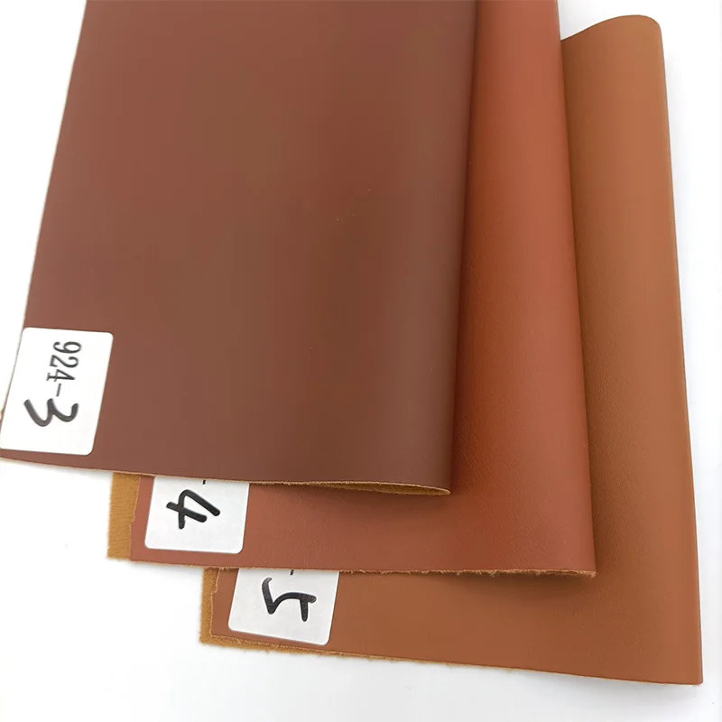 

XHT Matte Solid Colors for Fall/Winter Seasons Plain Design PU Vinyl Faux Leather Fabric Sheet for Shoe/Bag/