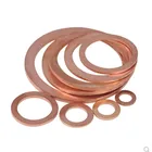 10-20 шт. M4 M5 M6 M8 M10 M12 M14 M16 M18 M20 твердая медная шайба Shim плоское кольцо прокладки кольца уплотнение простые шайбы толщина 1 мм