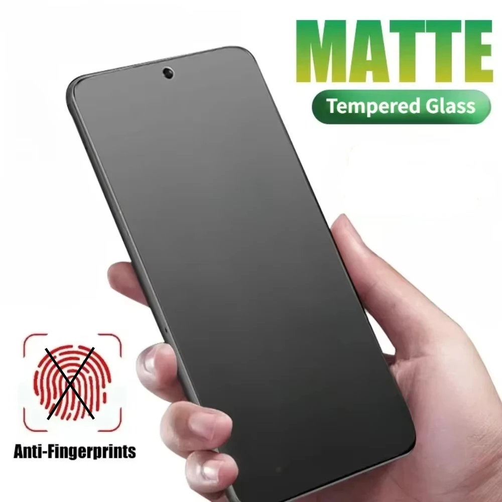 Матовое защитное стекло для iPhone 16 Pro Max Защитная пленка экрана 13 11 12 14 15 XR X XS 7 8 Plus