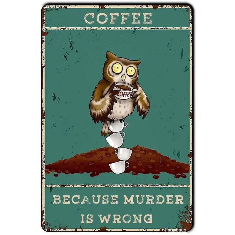 Жестяной знак в стиле ретро официальное украшение для дома или кафе