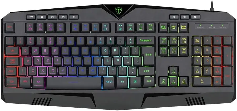 

MEMBRANA SUBMARINE RGB TGK205 NATURAL UNICO teclado mecânico gamer