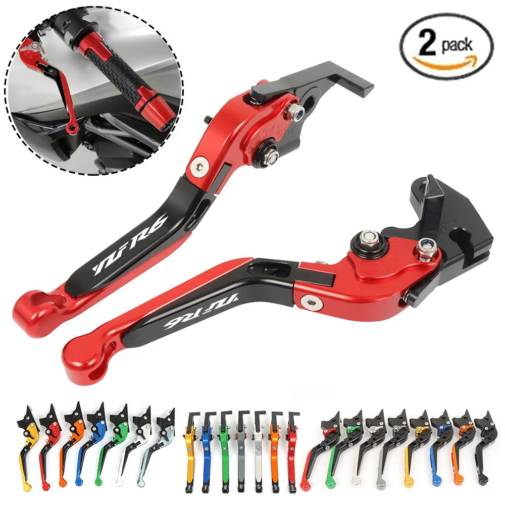 Для Yamaha YZFR1 YZF-R1 R1M/R1S 2015-2022 YZFR6 YZF R6 2017-2022 мотоциклетные регулируемые складные